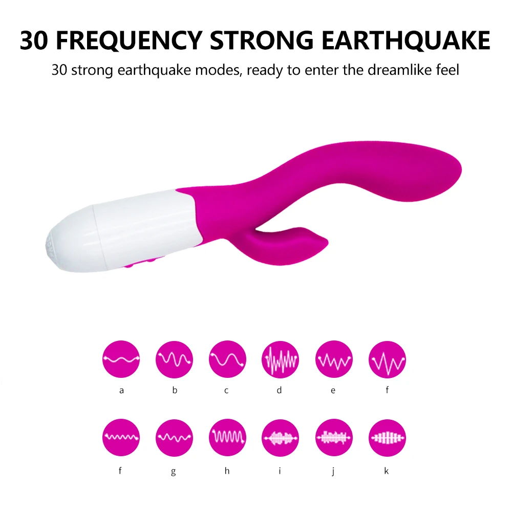 Good Price Realistic Rabbit Vibrator 30 Speeds Mode Sex Toy Dildo For Women Couple Adult Buy