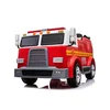 Big Rig Emergency Kid's Ride On 4 Wheel Drive Firetruck Electric Toy Car, 12V - Rubber Tires - Remote Control w/Free MP3 Player