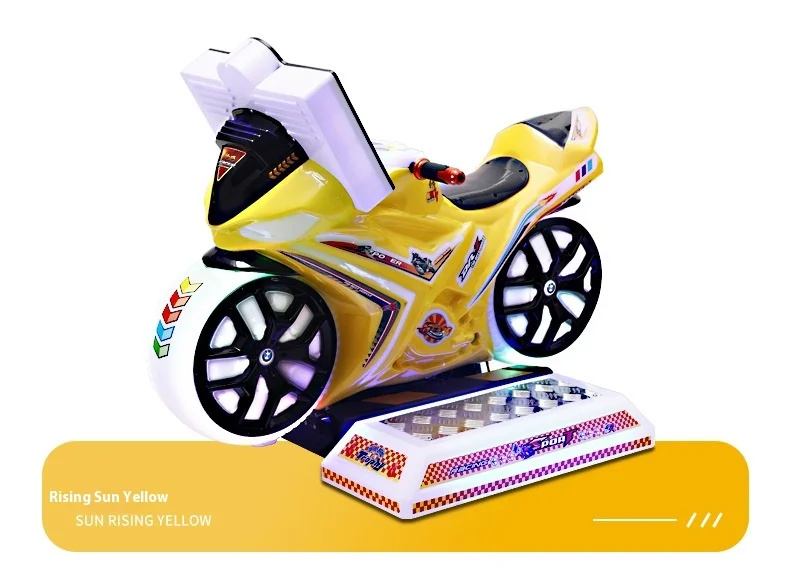 New TT Small 3D Electric Simulator Coin-Operated Children's Rocking Car Game Machine Commercial Use