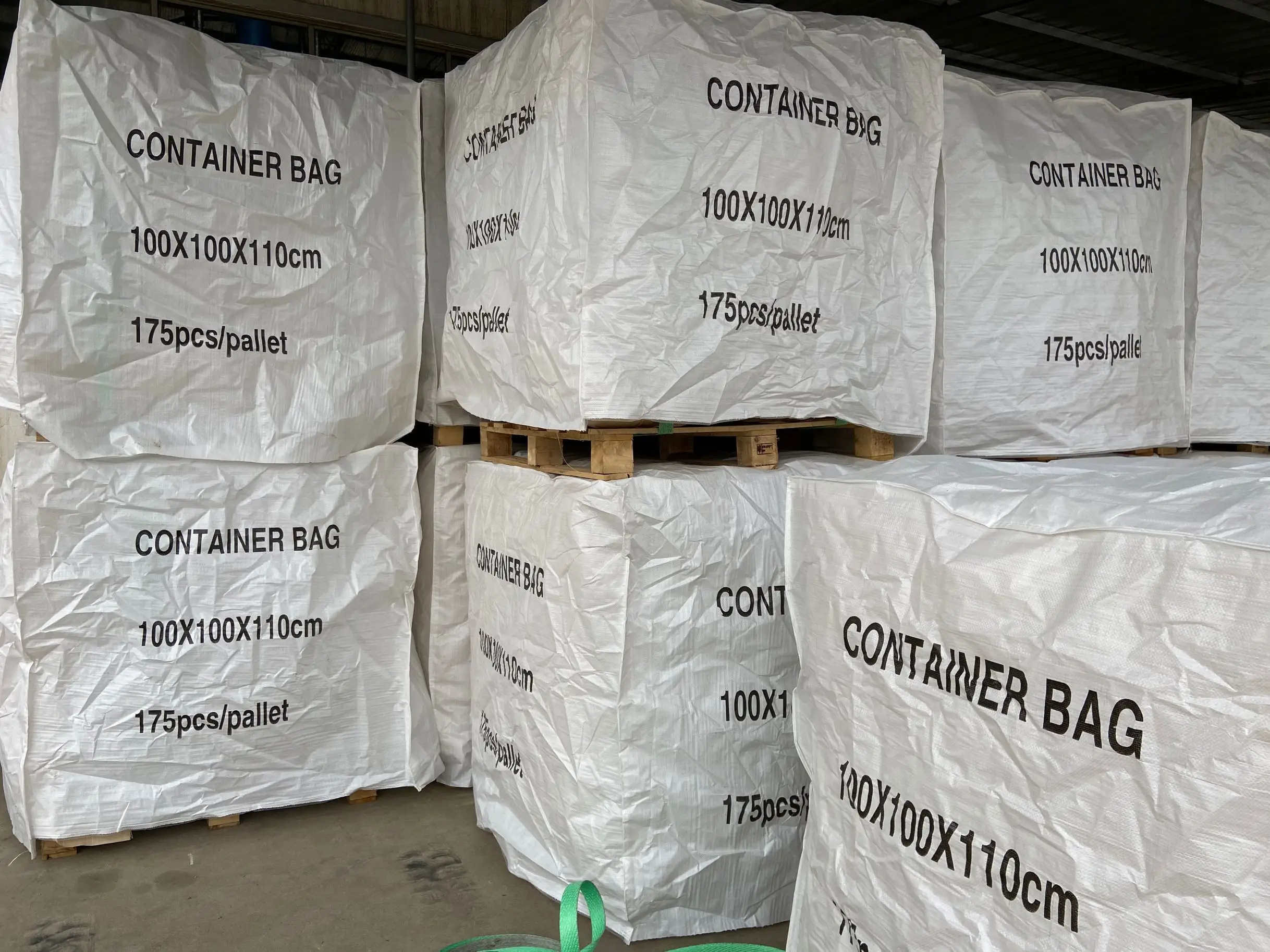 Large Size Waste Skip Bag Dumpster Bag Recycling Jumbo Washout Garden