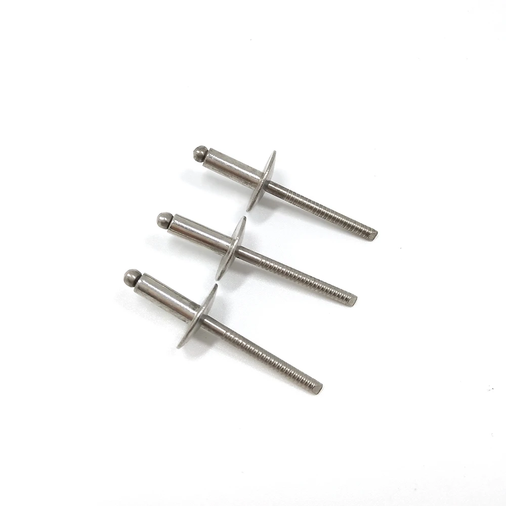 Klinknagels SENRISE Aluminium Pop klinknagels Grote flens, Open