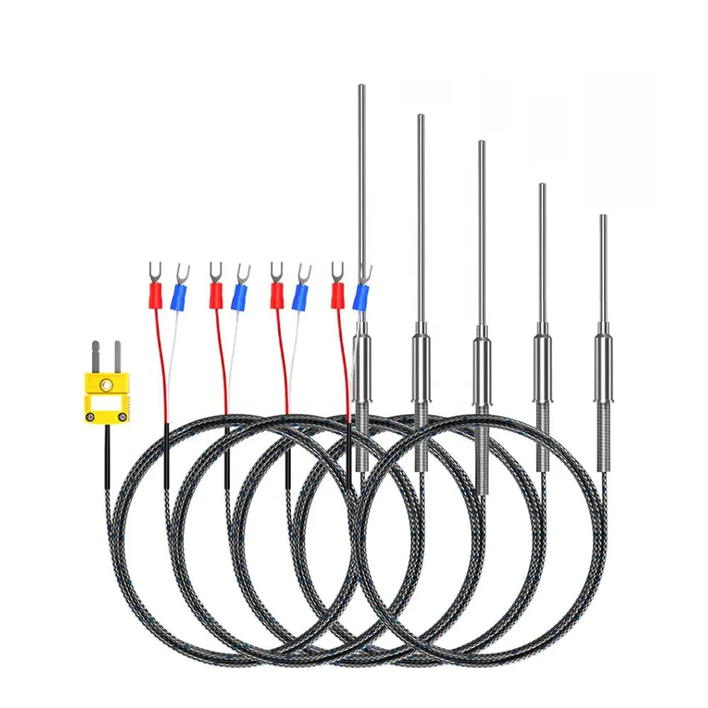 High Temperature Armoured Thermocouples Sensor Probe,Low Price K Type ...