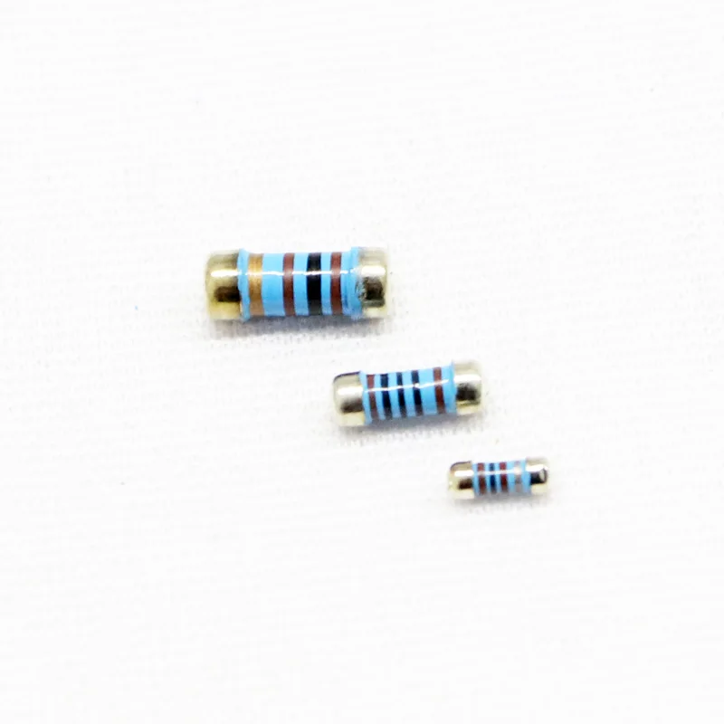 Smd 0207 Melf Fixed Film Resistor 1r 2.2r 3.3r 4.7r 10r 1/4w 1/2w 1/2ws