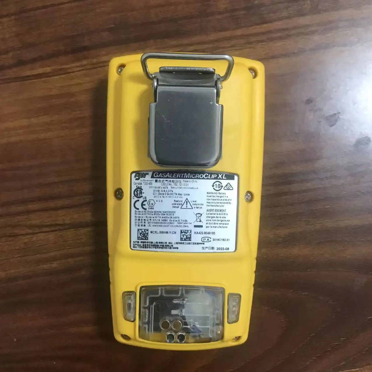 Original Honeywell Gas Detector Bw Micro Clip Xl Mcxlxwhmycn Buy