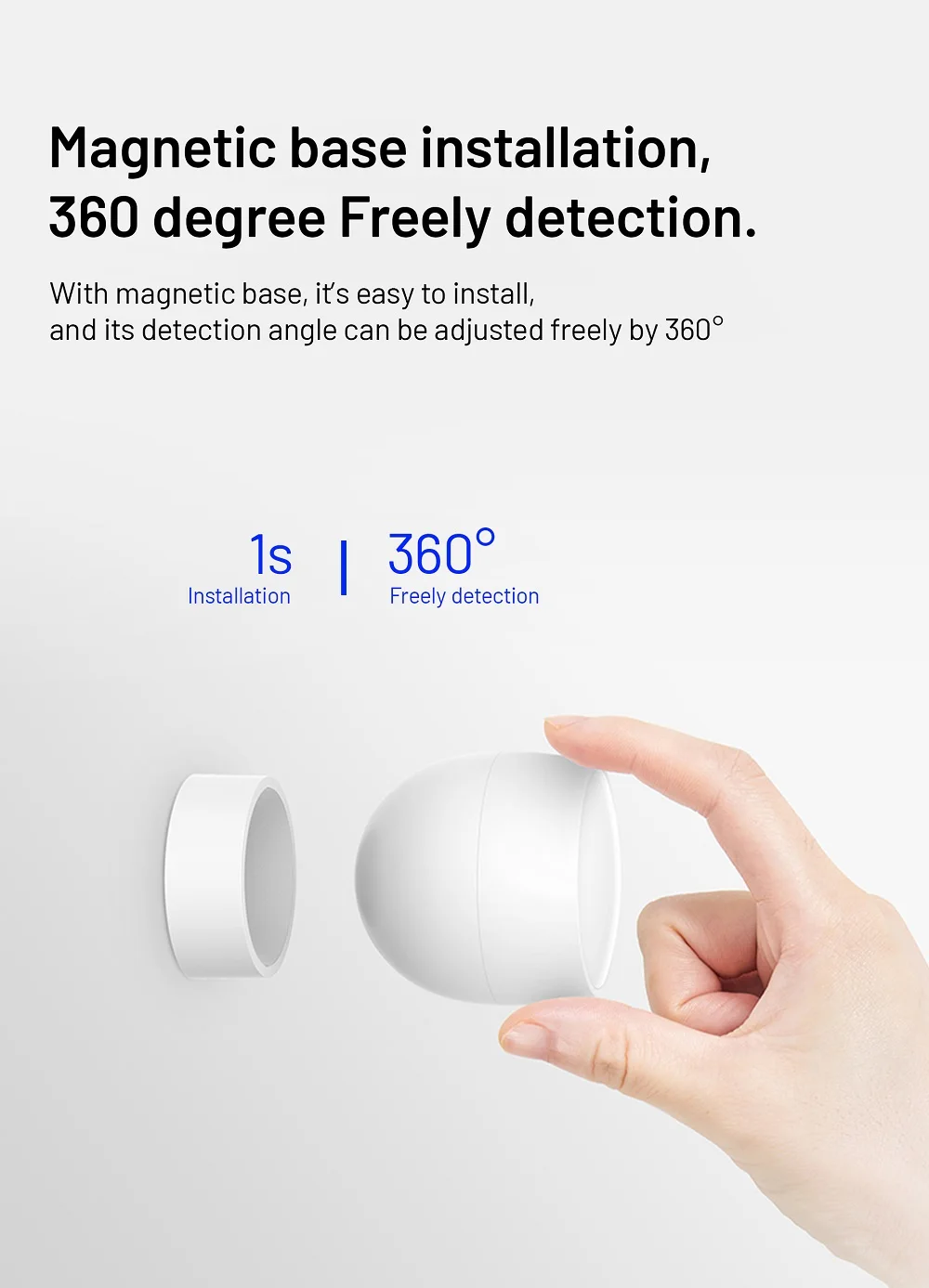 Smart Home Solution Zigbee PIR Sensor Infrared Motion Sensor with Gateway Automatic - ANKUX.COM