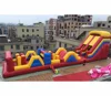 Factory price inflatable obstacle slide, obstacle course bouncy slide for outdoor activity