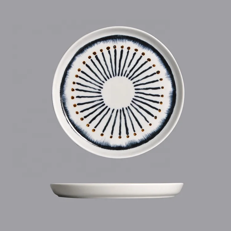 colour restaurant plates white