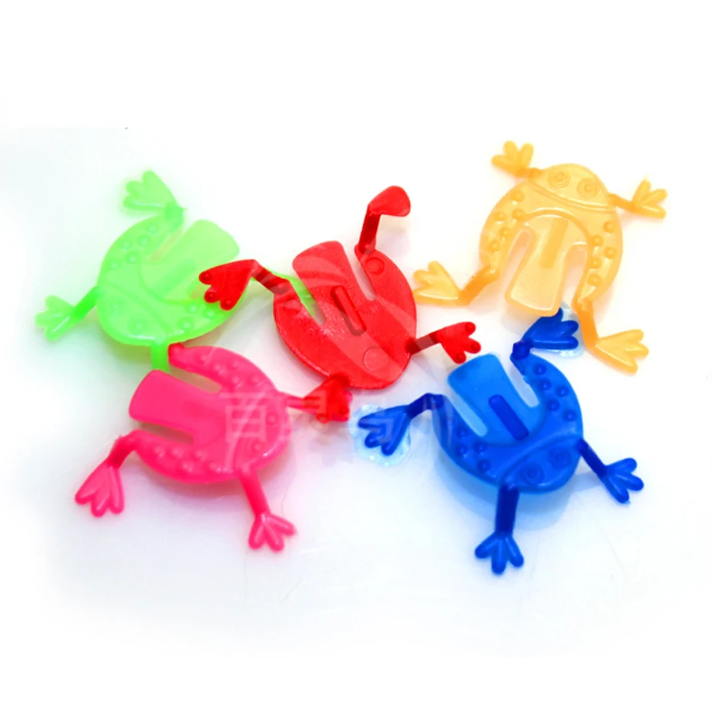 transparent frog toy