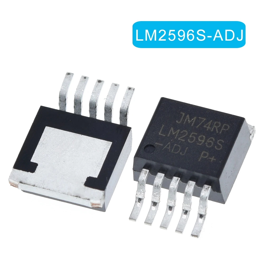 10pcs LM2596S-5.0 LM2596 Voltage Regulator IC SMD TO-263-5 5V 3A E&F.bp