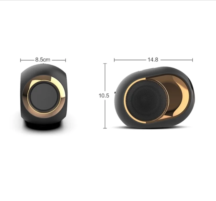 TWS portable blue tooth wireless speaker waterproof dust-proof bass stereo - ANKUX.COM