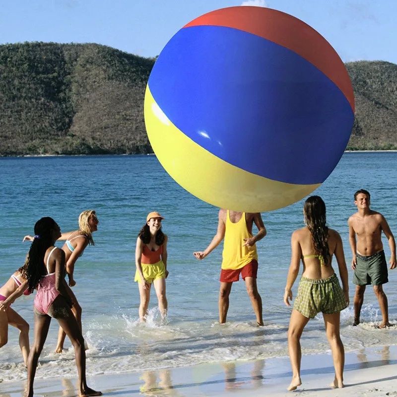 Giant Beach Ball Big Size Pvc Inflatable Ball Xxxl Toys Inflatable1m/1