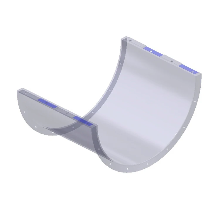 Clear Pc Pool Water Slide Tube Water Park Parts Plastic Accessories For