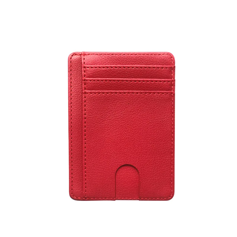 Pu Leather Magic Wallet Rfid Blocking Minimalist Card Holder Wholesale
