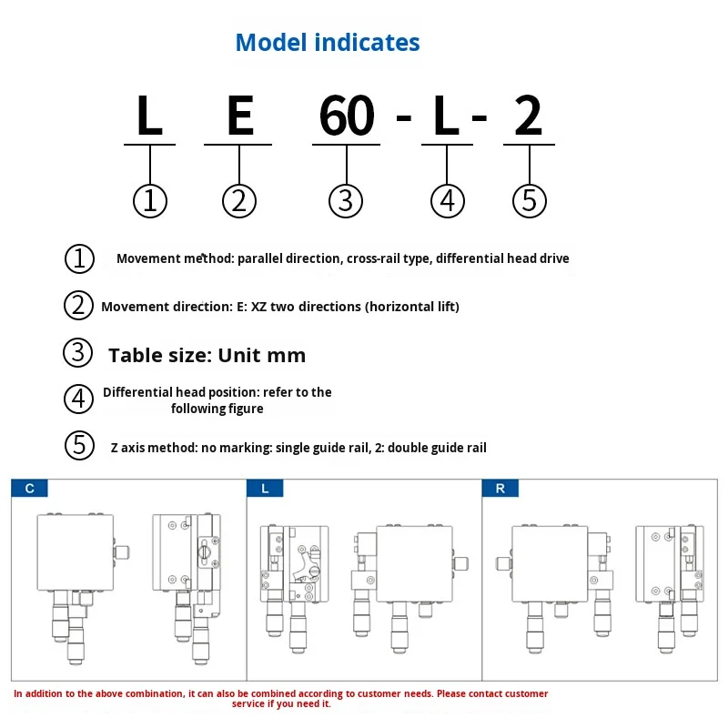 125 manual fine adjustment sliding table optical precision horizontal lifting-14