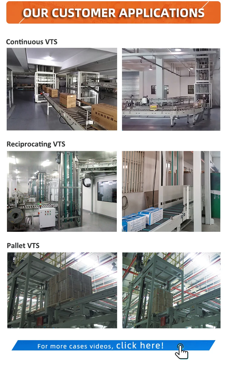 Warehouse Vertical Lift Module Conveyors