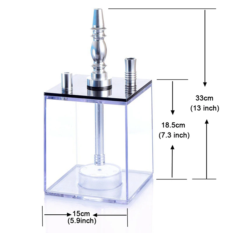 Hot High Quality Acrylic Led Shisha Box Hookah Buy Shisha Box Hookah