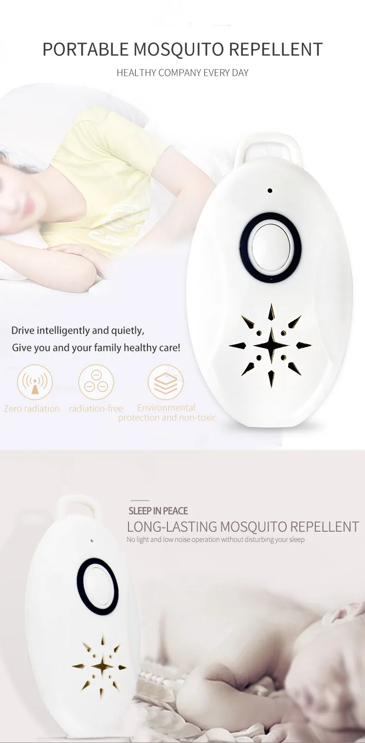 Mosquito portable electric pest repellent Factory price Battery supply Mosquito Repeller supplier