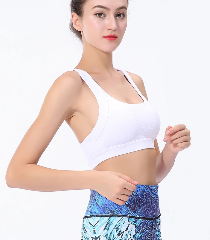 Sports bra shock - proof gathered yoga back yoga vest type sports underwear women