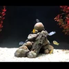 Wholesale Resin Aquarium ornaments cave stone fish tank landscape rockery ornament