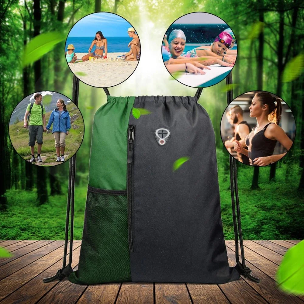 Drawstring Bag Backpack String Swim Pe Bag Large Sport Waterproof Gym