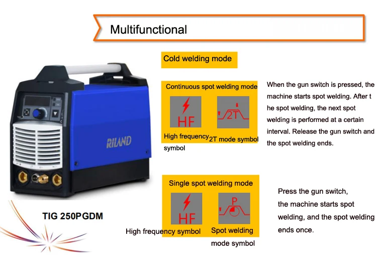 Rilon Tig 250pgdm Argon Dc Inverter Tig Welding Machine With Price Buy Tig Welding Machine