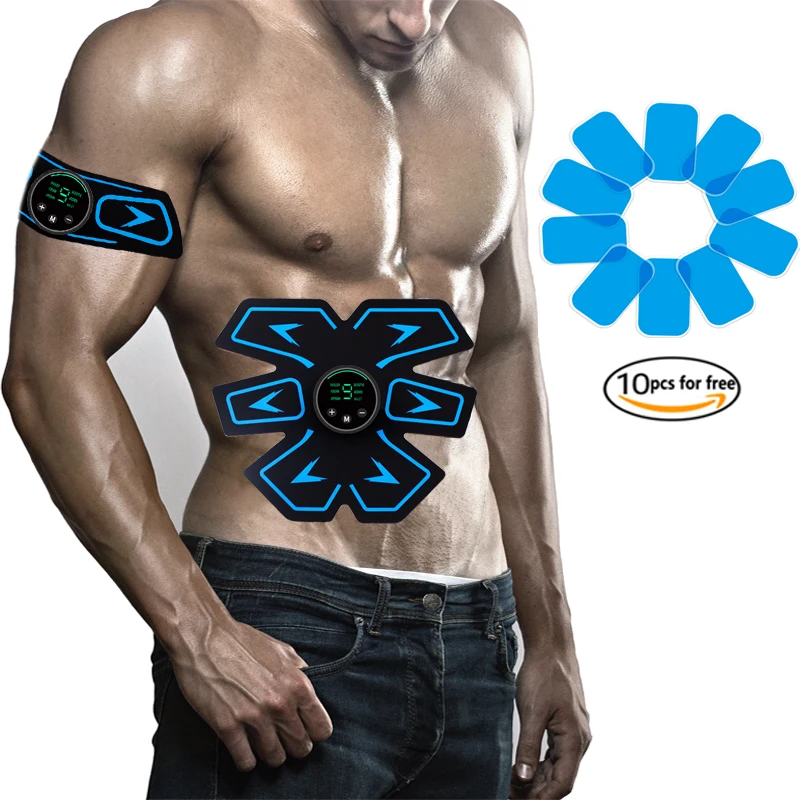 Abdominal Patchmuscle Stimulator Trainer Belt Electrostimulation Muscle