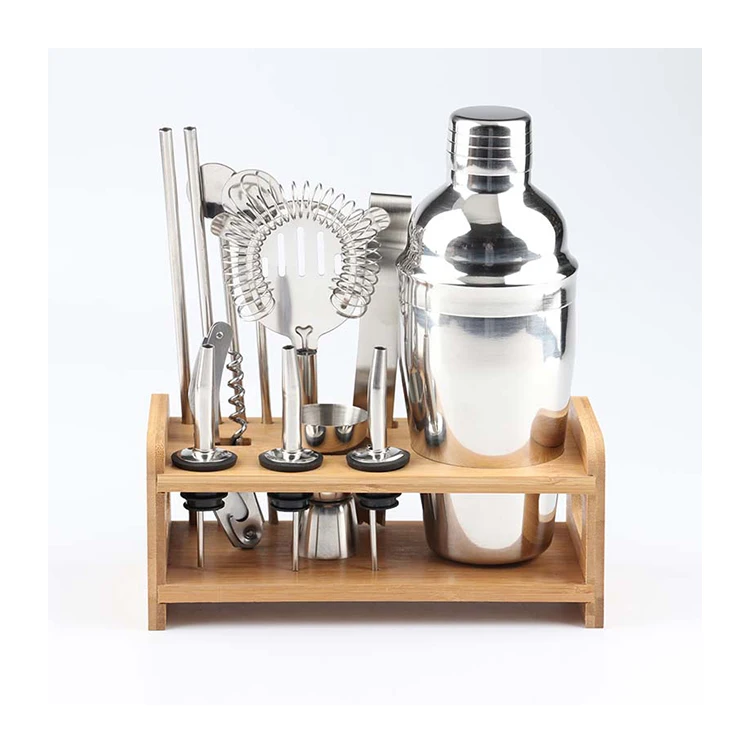 bar tools st with three stage mixing pot