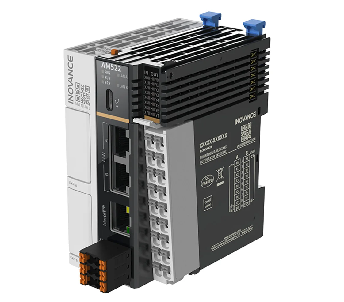 Bresco Pac Module Inovance Standard Type PLC PAC Module AM521-AM522-AM523-0808TN Ethernet ...