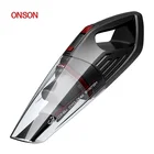 ONSON Mini Electric Powerful Portable DC12V Handheld Wet Dry Cordless Vehicle Vacuum Cleaner for Car Cleaning