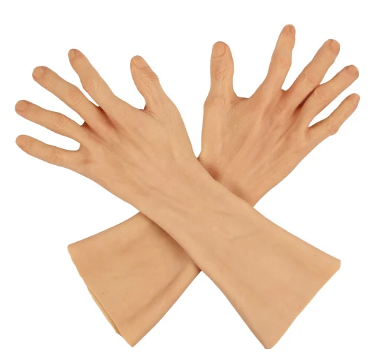 Tgirl Silicone Prosthesis Hand Sleeve Gloves Highly Simulated Skin   H0fa122fe24bb4eb38624f6fe540c5bddb 