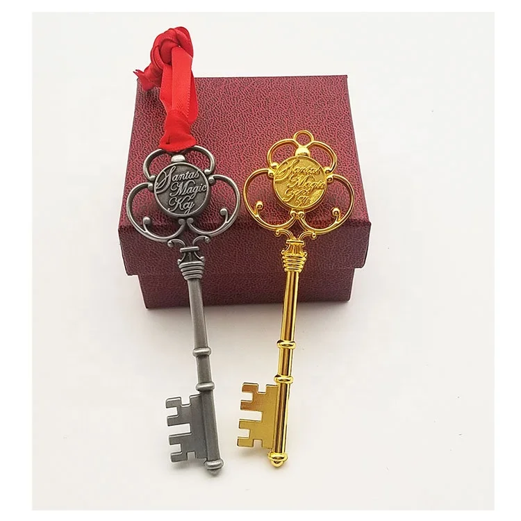 2020 In Stock Christmas Tree Gifts Decoration Santa Key  Magic Christmas Keychain