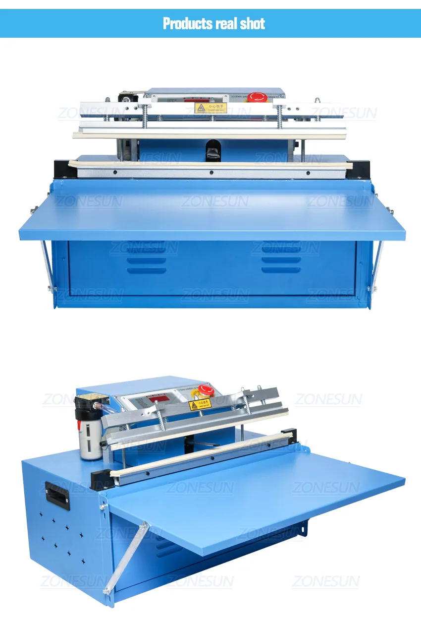 Zonesun Zx500 Automatic Storage Bag Vacuum Clothing Sealing Machine