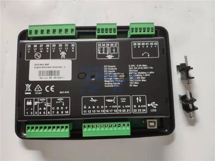 發電機電子控制單元發電機控制ats模塊,用於汽車起動機控制器dse7310