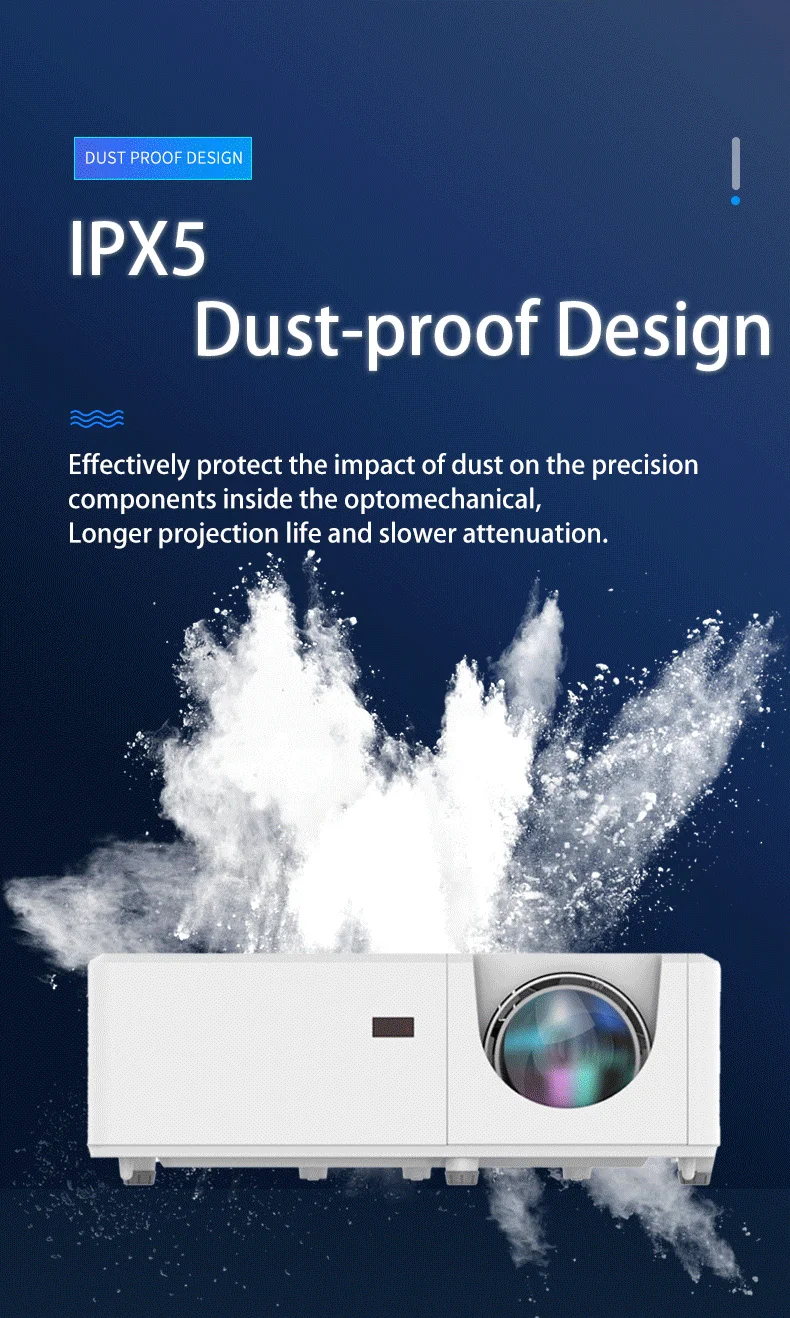 Dlp 4100 Ansi Lumens Laser Engineering Projector Dhn Th410 Short Throw