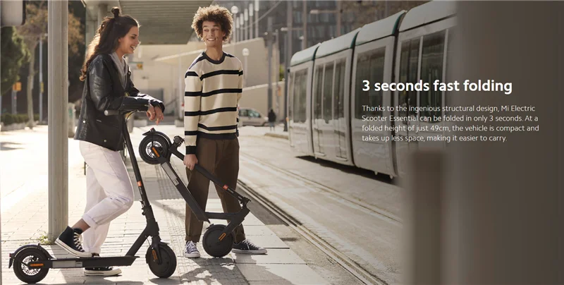 2020 Newest Mi Lite Electric Scooters Essential Max Speed 20km/h Folding Smart E Xiaomi Electric Scoote Adult