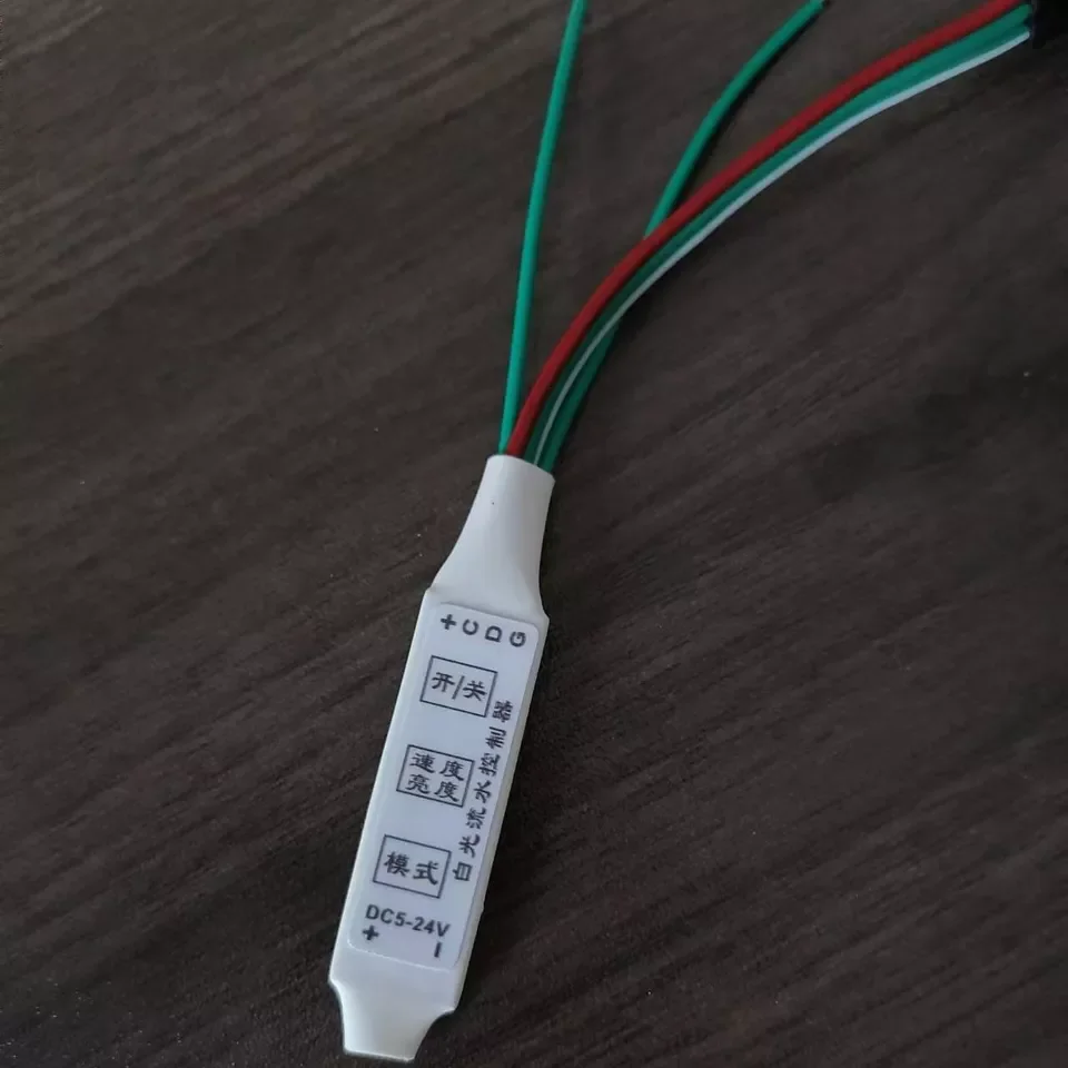 Chasing Light Controller Dc524v Mini 3 Button For Single Color Running