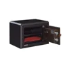 Yellow Security Safes Fingerprint Gun Storage Cabinet Timer Safe Box
