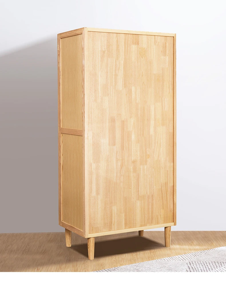 Dreamhause Nordic Rattan Wardrobe Modern Minimalist Storage Cabinet ...