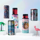 2020 Newest Wholesale 12oz Custom Metal Double Wall Sublimation Insulated Beer Slim Stainless Steel Skinny Can Cooler