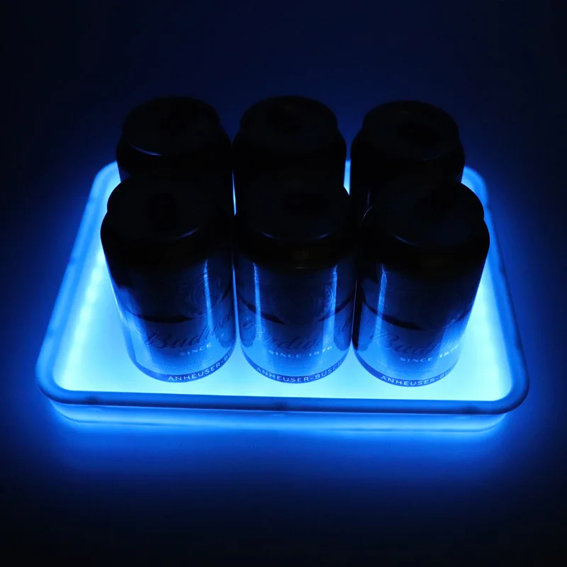 Round Led Retrofit Tray Serving Shot Strip Waterproof Acrylic Hdd Activity System Ute Work Light Up Trays Work Weed Robus