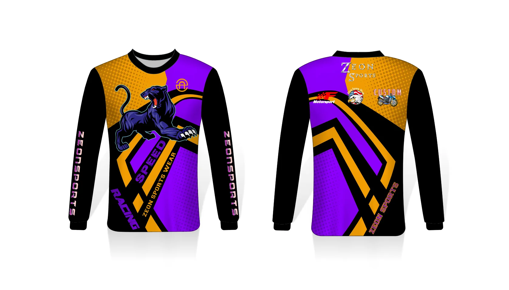 Source wholesale cheap price custom orange design sublimated comfortable  motocross jersey shirt on m.