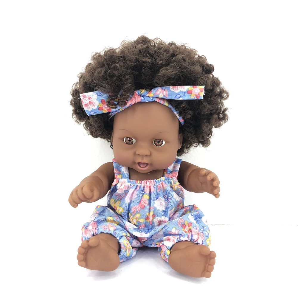 pretty baby doll black with blonde hair