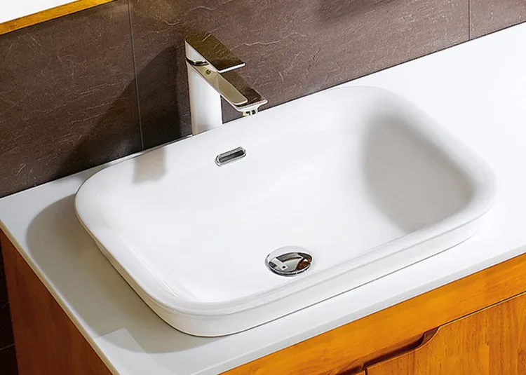 Popular modern decoration ceramic sinks bathroom unique wash basin