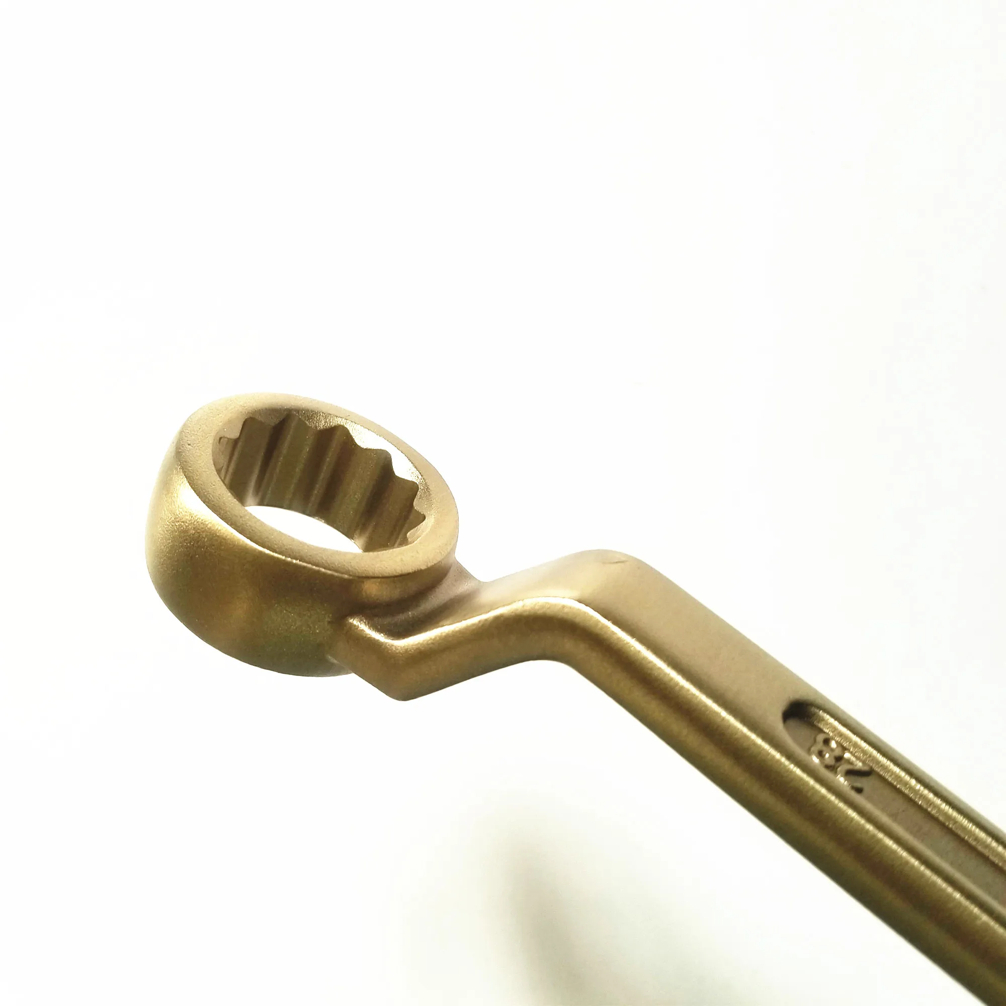 防爆无火花工具铝青铜合金25 * 28毫米双端异形扳手