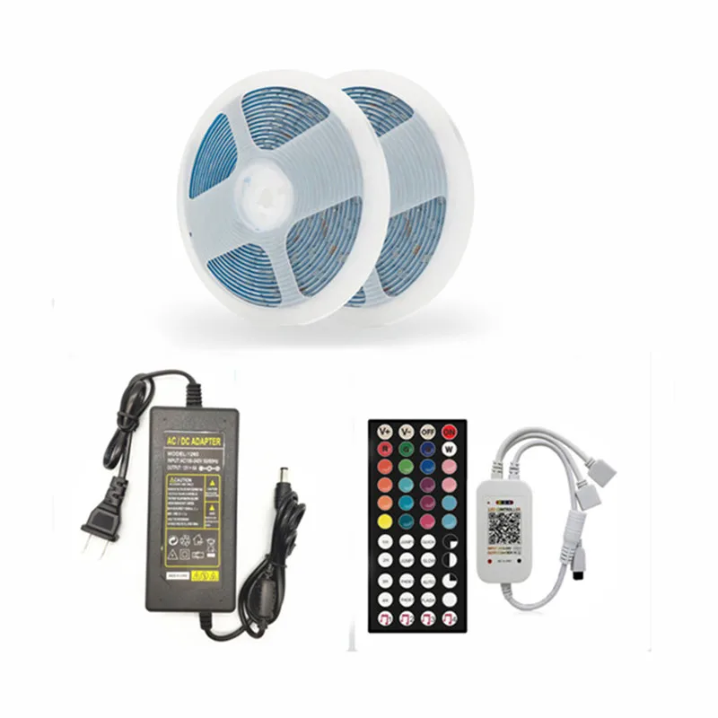 44 Keys Bluetooth 5050 Rgb Smd Led Strip Lights Remote Control Music Remote Control 5m 10m