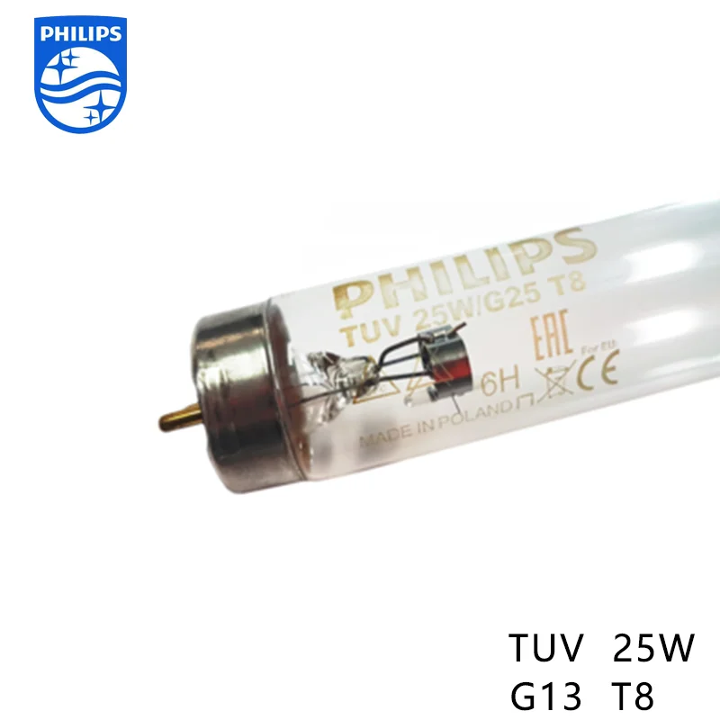 UVC ultraviolet  UVC lamp TUV 25W uv disfectection lamp 253.7nm philips uv lamps