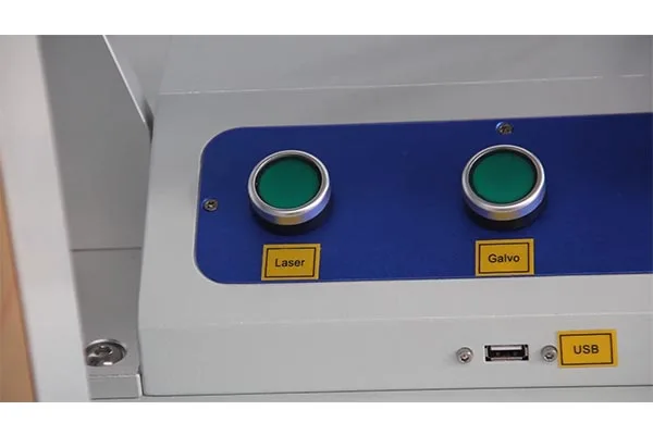 50W Fiber Laser Marking Machine Semi-Enclosed Type