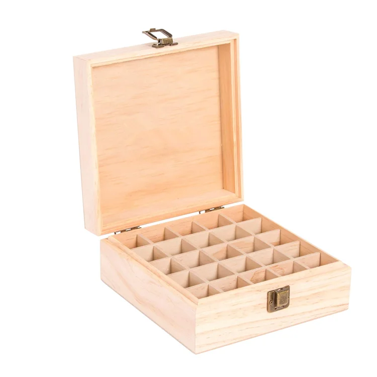 essential oil box wooden