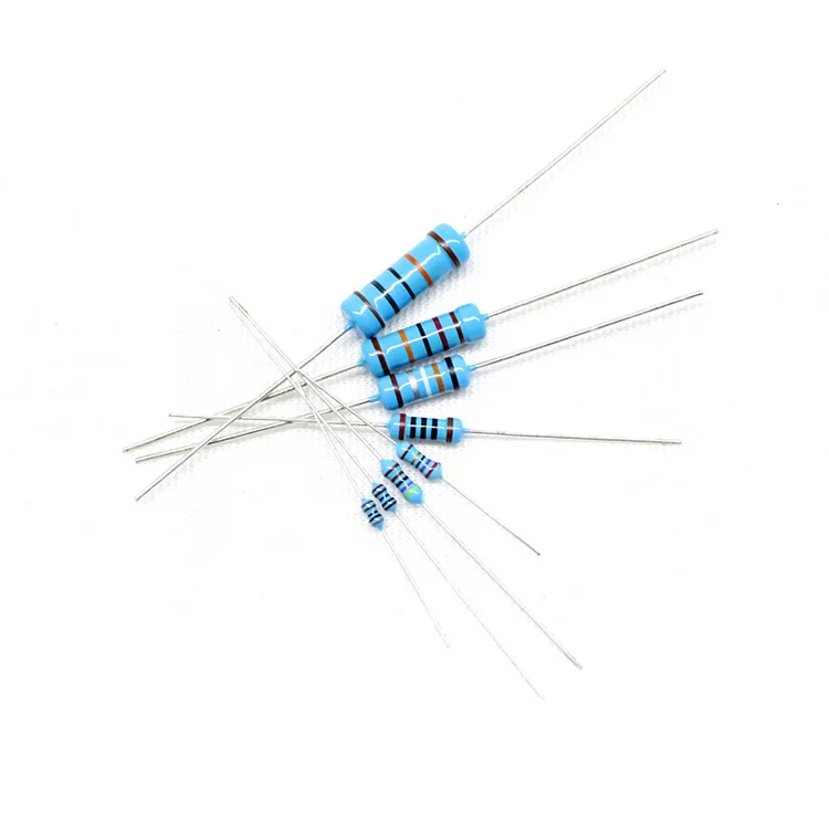 Wholesale Mf 1/2w 1 Ohm Metal Film Fixed Resistors Buy 1/2w Fixed