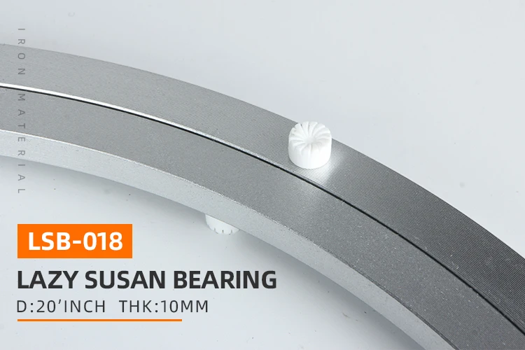 20 Inch 504mm Lazy Susan Bearings Mechanism Swivel Plate Aluminum Alloy